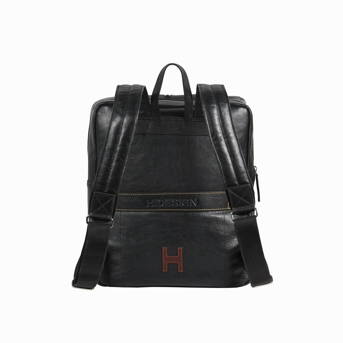 MJ 01 Black Leather Backpack for Men | Get Yours