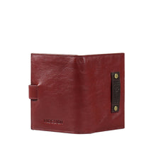 Load image into Gallery viewer, Jimi W3 Red Leather Passport Holder
