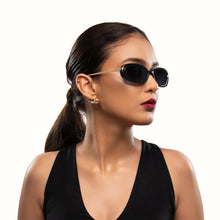 Load image into Gallery viewer, ELARA RETRO OVAL SUNGLASS
