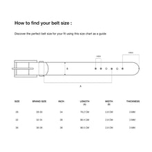 Load image into Gallery viewer, DUNE REVERSIBLE BELT