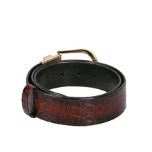 Load image into Gallery viewer, Senna Women's Tan Reversible Leather Belt