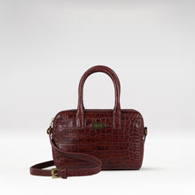 Load image into Gallery viewer, Tuhina Red Leather Crossbody