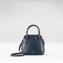 Load image into Gallery viewer, Mandy 02 Blue Leather Crossbody