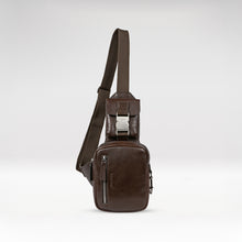 Load image into Gallery viewer, Andover 01 Brown Leather Crossbody