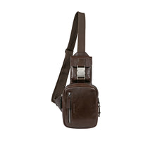 Load image into Gallery viewer, Andover 01 Brown Leather Crossbody
