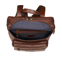 Load image into Gallery viewer, Andover 03 Tan Leather Backpack
