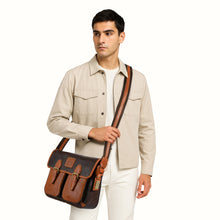 Load image into Gallery viewer, Charter 01 Green Leather Crossbody