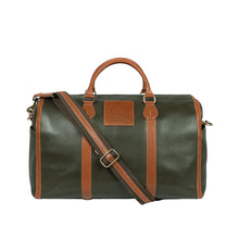 Load image into Gallery viewer, Charter 02 Green Leather Duffle Bag