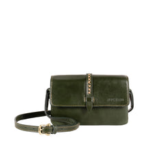 Load image into Gallery viewer, Lowell 01 Green Leather Sling Bag