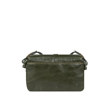 Load image into Gallery viewer, Lowell 01 Green Leather Sling Bag