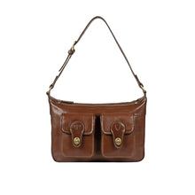 Load image into Gallery viewer, Pyne 02 Brown Leather Shoulder Bag