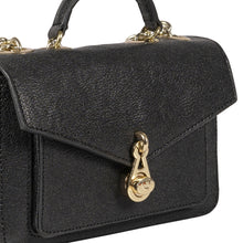 Load image into Gallery viewer, Sterling 01 Black Leather Shoulder Bag