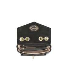 Load image into Gallery viewer, Sterling 01 Black Leather Shoulder Bag