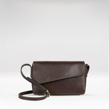 Load image into Gallery viewer, Tower 01 Brown Leather Sling Bag