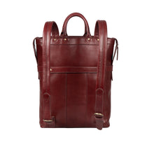 Load image into Gallery viewer, Trinity 03 Red Leather Backpack