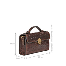 Load image into Gallery viewer, Cottage W1 Brown Leather Sling Wallet