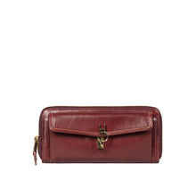 Load image into Gallery viewer, Sterling W1 Red Leather Clutch Wallet