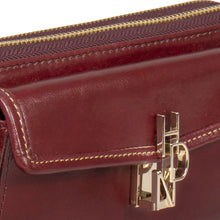 Load image into Gallery viewer, Sterling W1 Red Leather Clutch Wallet
