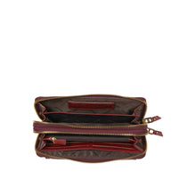 Load image into Gallery viewer, Sterling W1 Red Leather Clutch Wallet