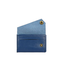 Load image into Gallery viewer, Tower W1 Blue Leather Card Holder