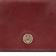 Load image into Gallery viewer, Trinity W1 Red Leather Trifold Wallet