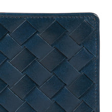 Load image into Gallery viewer, Andover W1 Blue Leather Bi-Fold Wallet