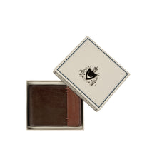 Load image into Gallery viewer, Andover W2 Brown Leather Trifold Wallet