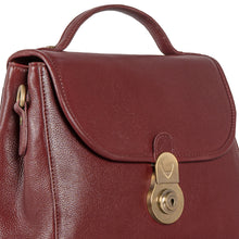 Load image into Gallery viewer, Marina Red Leather Crossbody