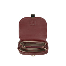 Load image into Gallery viewer, Marina Red Leather Crossbody