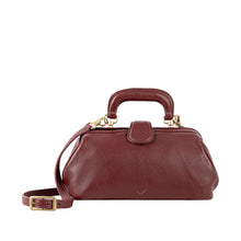 Load image into Gallery viewer, Sasha Red Leather Satchel