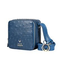 Load image into Gallery viewer, Terra 02 Blue Leather Shoulder Bag
