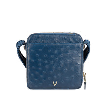 Load image into Gallery viewer, Terra 02 Blue Leather Shoulder Bag