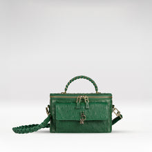 Load image into Gallery viewer, Terra 03 Green Leather Crossbody