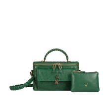 Load image into Gallery viewer, Terra 03 Green Leather Crossbody