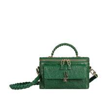 Load image into Gallery viewer, Terra 03 Green Leather Crossbody