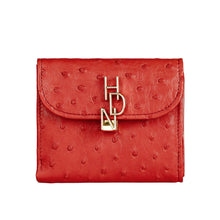 Load image into Gallery viewer, Terra W1 Red Leather Bi-Fold Wallet