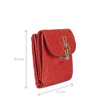 Load image into Gallery viewer, Terra W1 Red Leather Bi-Fold Wallet
