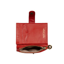 Load image into Gallery viewer, Terra W1 Red Leather Bi-Fold Wallet