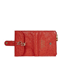 Load image into Gallery viewer, Terra W1 Red Leather Bi-Fold Wallet