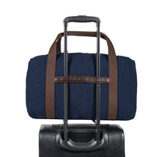 Load image into Gallery viewer, Caravan Blue Canvas Duffle Bag