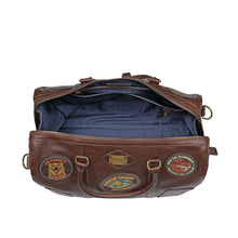 Load image into Gallery viewer, Okavango 02 Tan Leather Duffle Bag