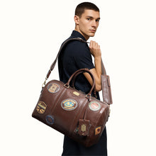 Load image into Gallery viewer, Okavango 02 Tan Leather Duffle Bag