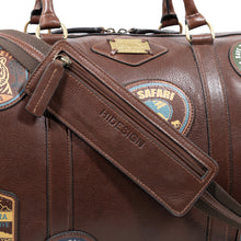 Load image into Gallery viewer, Okavango 02 Tan Leather Duffle Bag