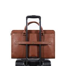 Load image into Gallery viewer, Patagonia 03 Tan Leather Duffle Bag