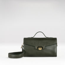 Load image into Gallery viewer, Alps 02 Green Leather Shoulder Bag