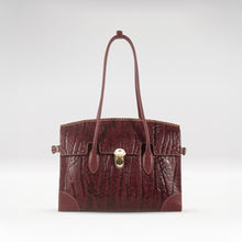 Load image into Gallery viewer, Kowloon 03 Red Leather Tote Bag
