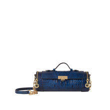 Load image into Gallery viewer, Louvre 01 Blue Leather Sling Bag