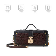 Load image into Gallery viewer, Louvre 02 Brown Leather Shoulder Bag