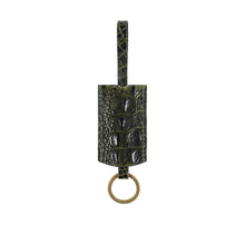 Load image into Gallery viewer, Louvre 02 Green Leather Shoulder Bag