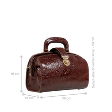 Load image into Gallery viewer, Louvre 03 Tan Leather Sling Bag